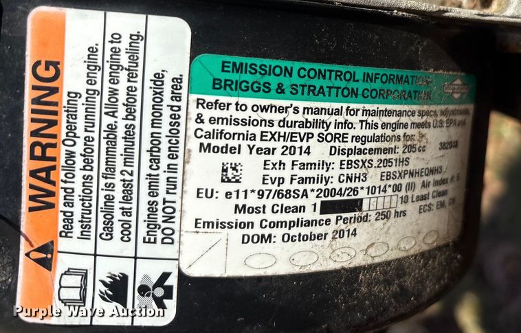 image for item EU0289 Agri Fab leaf vacuum 