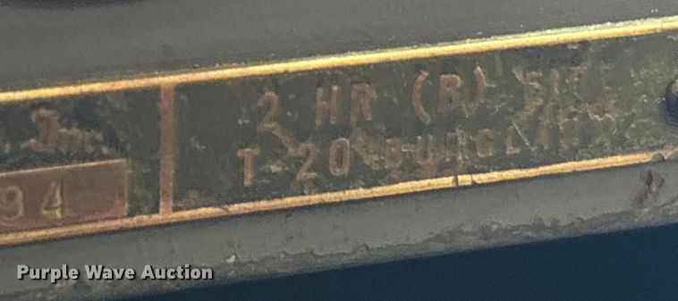 image for item EU0295 Art metal 146294 safe