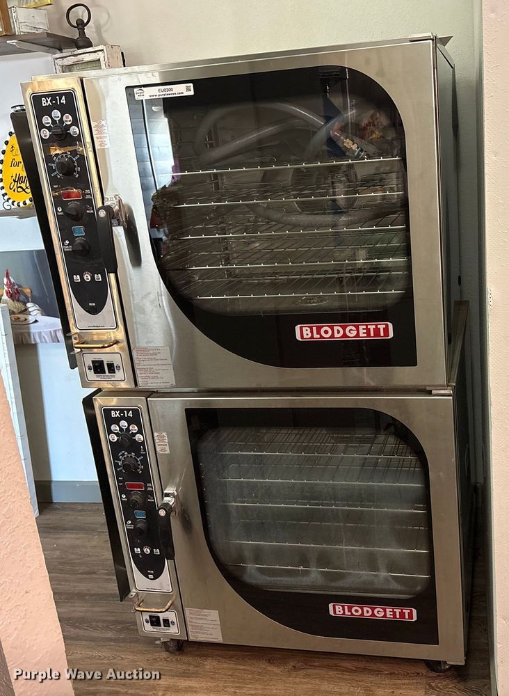 image for item EU0300 (2) Blodgett BX-14G/AA ovens