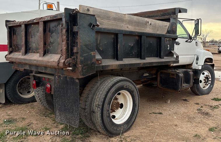image for item EU4805 1998 Chevrolet C6500 dump truck