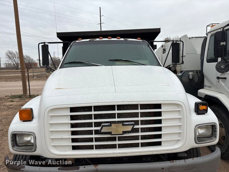 image for item EU4805 1998 Chevrolet C6500 dump truck