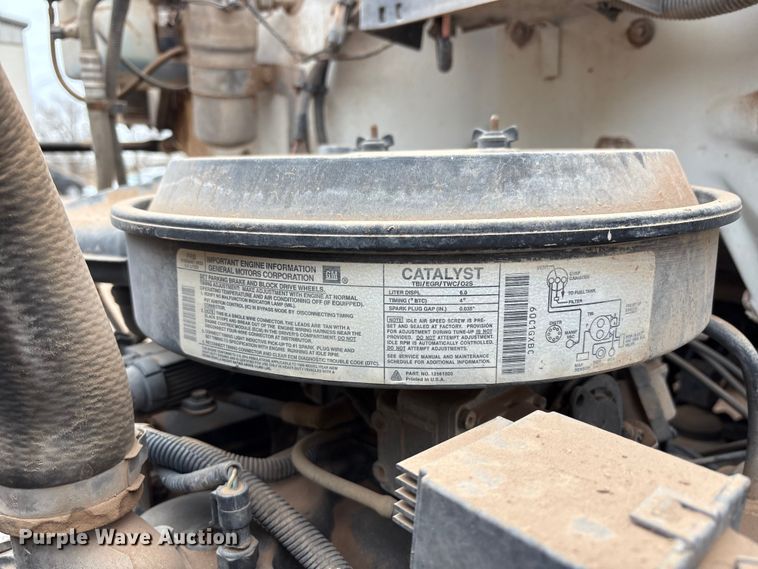 image for item EU4805 1998 Chevrolet C6500 dump truck