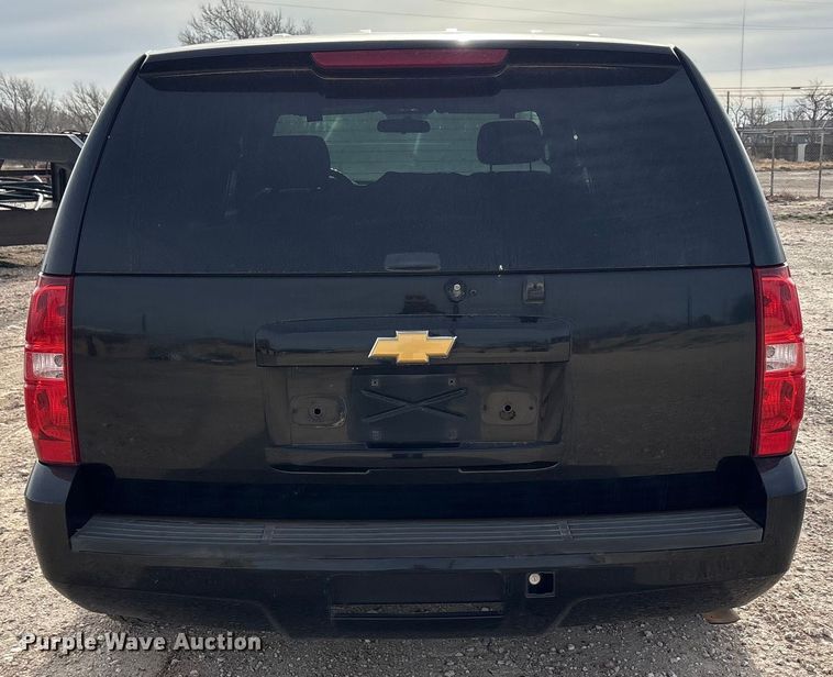 image for item EU4810 2013 Chevrolet Tahoe Police SUV