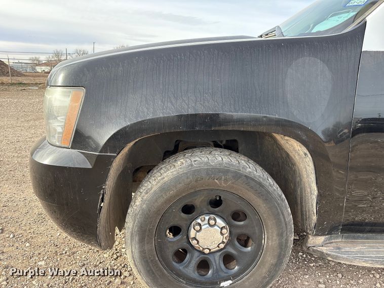 image for item EU4810 2013 Chevrolet Tahoe Police SUV