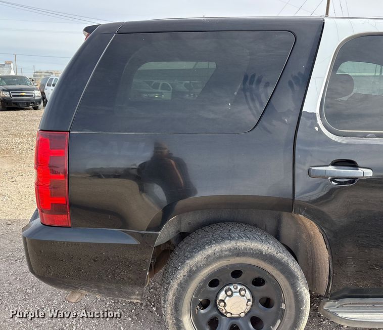 image for item EU4810 2013 Chevrolet Tahoe Police SUV