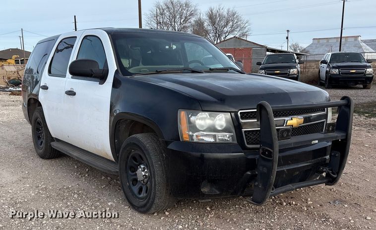 image for item EU4811 2013 Chevrolet Tahoe Police SUV