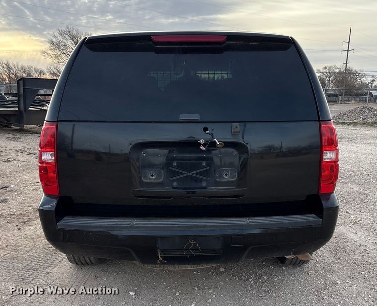 image for item EU4811 2013 Chevrolet Tahoe Police SUV