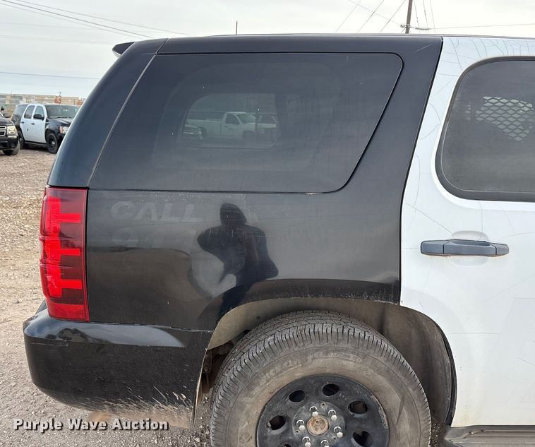 image for item EU4811 2013 Chevrolet Tahoe Police SUV