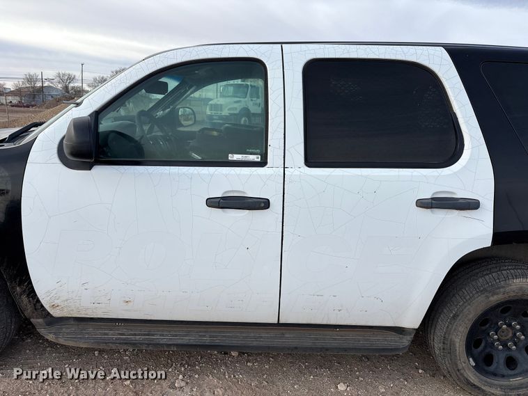 image for item EU4811 2013 Chevrolet Tahoe Police SUV