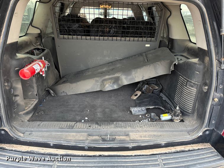 image for item EU4811 2013 Chevrolet Tahoe Police SUV