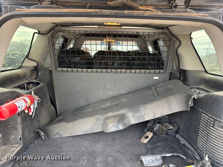 image for item EU4811 2013 Chevrolet Tahoe Police SUV