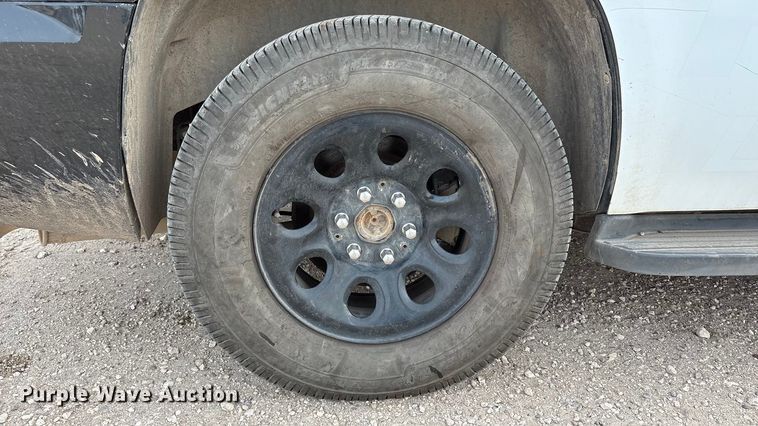 image for item EU4811 2013 Chevrolet Tahoe Police SUV