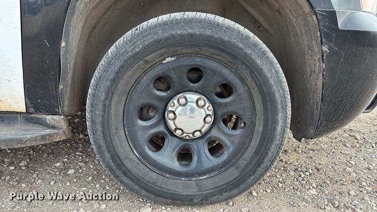 image for item EU4811 2013 Chevrolet Tahoe Police SUV