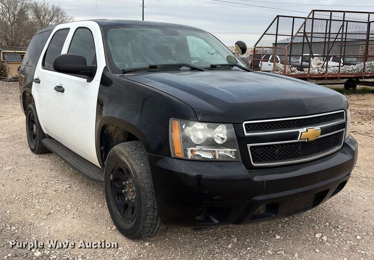image for item EU4812 2013 Chevrolet Tahoe Police SUV