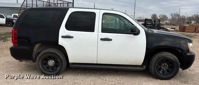 image for item EU4812 2013 Chevrolet Tahoe Police SUV