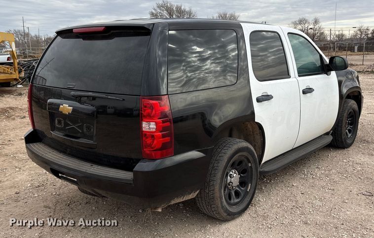 image for item EU4812 2013 Chevrolet Tahoe Police SUV