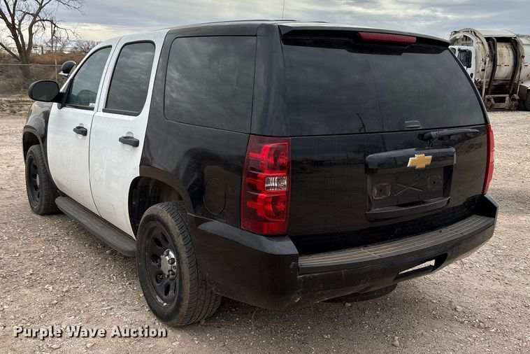 image for item EU4812 2013 Chevrolet Tahoe Police SUV