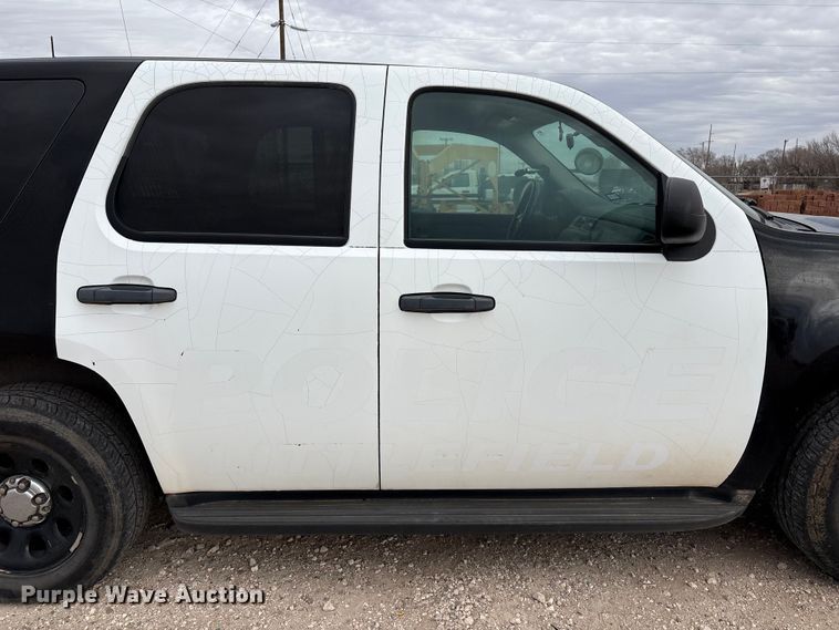 image for item EU4812 2013 Chevrolet Tahoe Police SUV