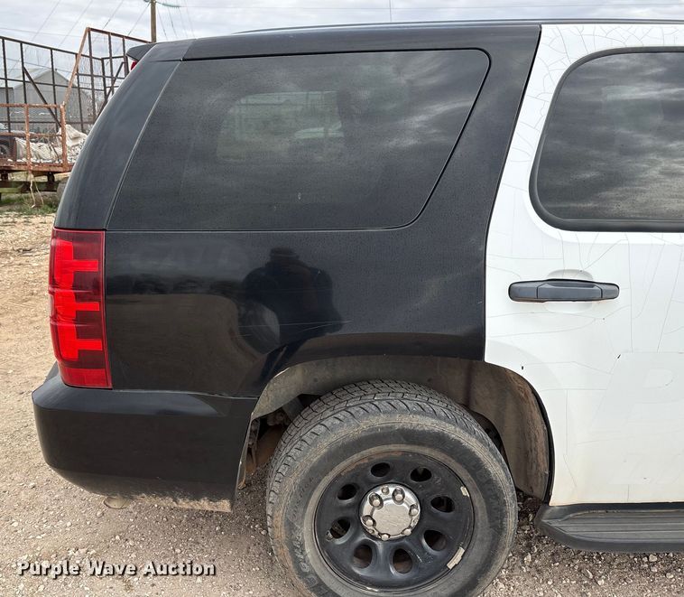 image for item EU4812 2013 Chevrolet Tahoe Police SUV