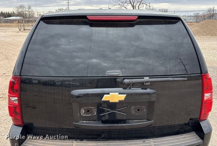 image for item EU4812 2013 Chevrolet Tahoe Police SUV