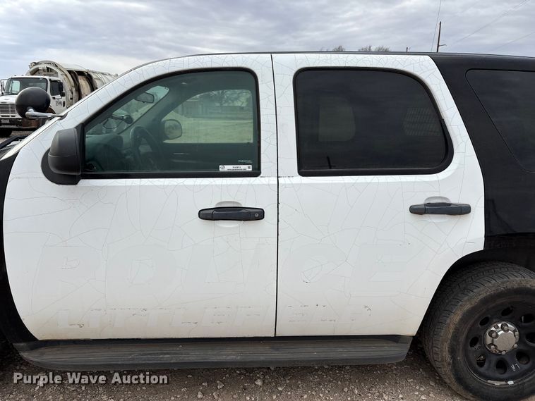 image for item EU4812 2013 Chevrolet Tahoe Police SUV