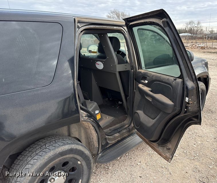 image for item EU4812 2013 Chevrolet Tahoe Police SUV
