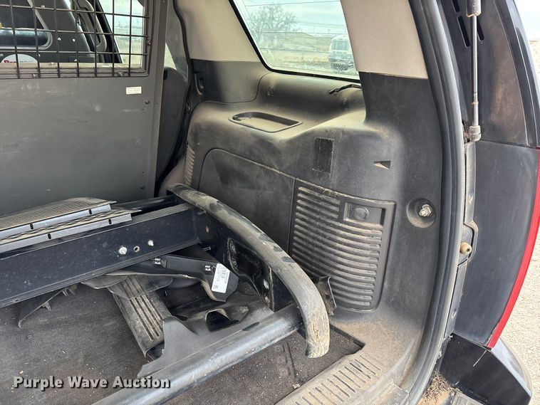image for item EU4812 2013 Chevrolet Tahoe Police SUV
