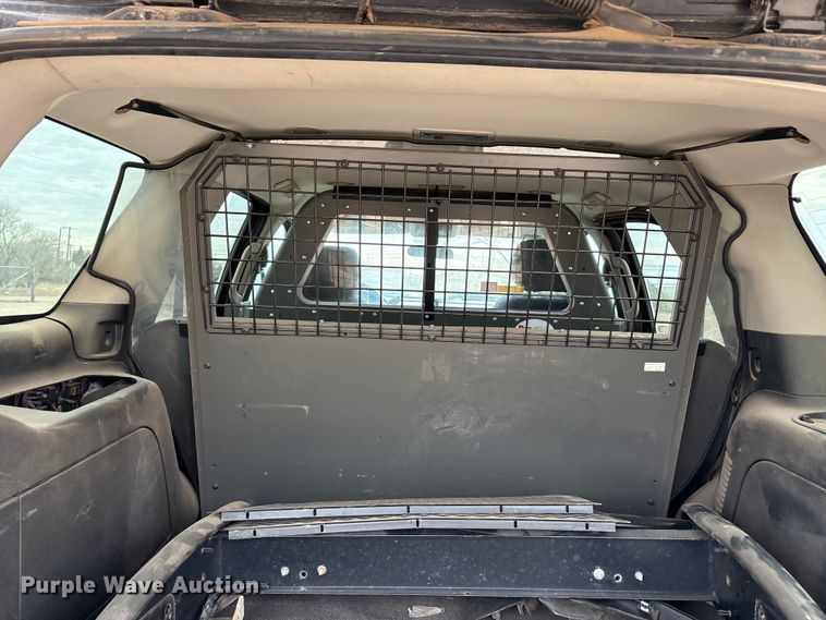 image for item EU4812 2013 Chevrolet Tahoe Police SUV