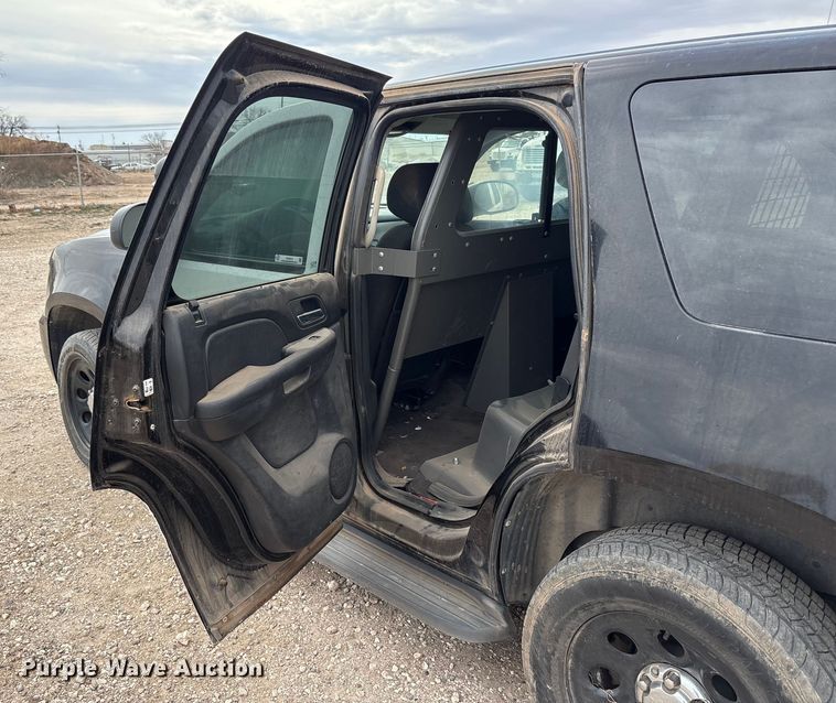 image for item EU4812 2013 Chevrolet Tahoe Police SUV