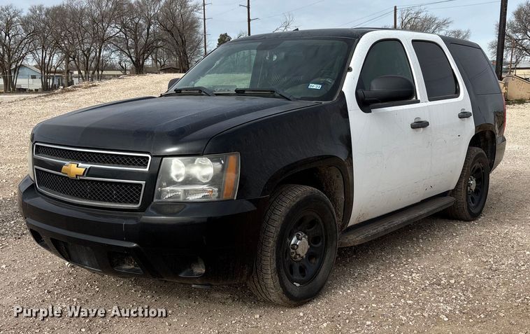 image for item EU4813 2013 Chevrolet Tahoe Police SUV