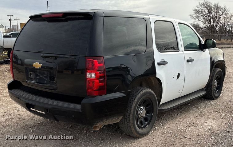 image for item EU4813 2013 Chevrolet Tahoe Police SUV