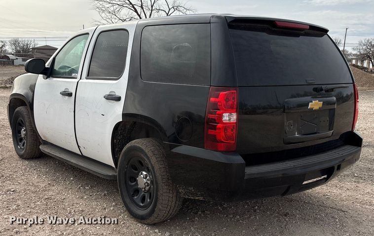 image for item EU4813 2013 Chevrolet Tahoe Police SUV