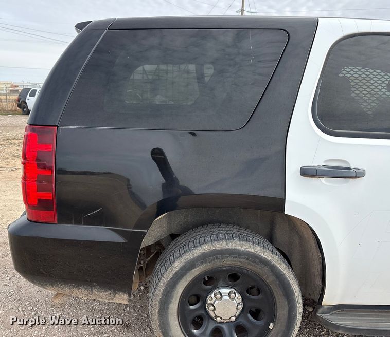 image for item EU4813 2013 Chevrolet Tahoe Police SUV