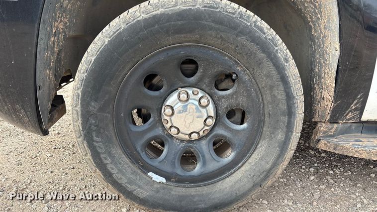 image for item EU4813 2013 Chevrolet Tahoe Police SUV