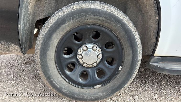 image for item EU4813 2013 Chevrolet Tahoe Police SUV