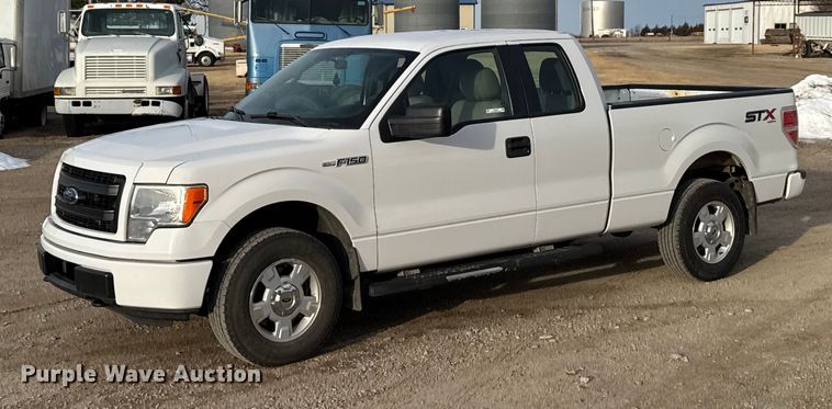 image for item FB0662 2014 Ford F150 Ext. Cab pickup truck