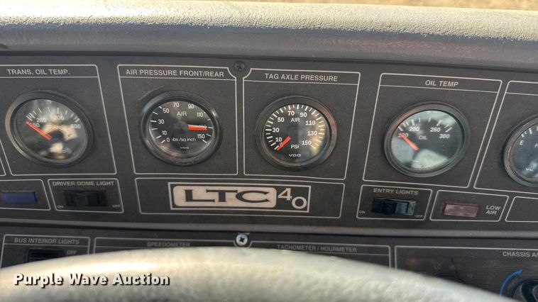 image for item FB0725 1999 Blue Bird Commercial Bus coach bus