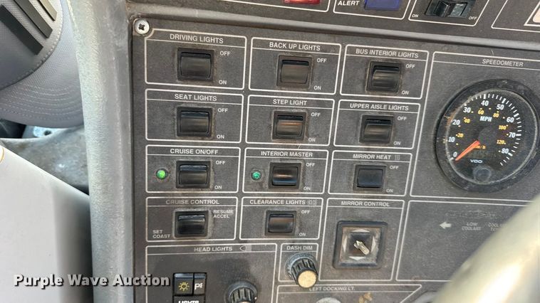 image for item FB0725 1999 Blue Bird Commercial Bus coach bus