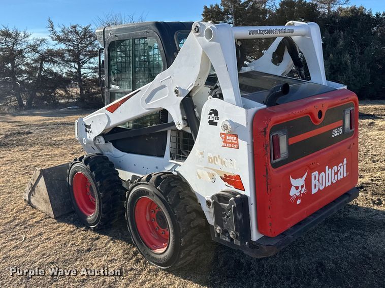 image for item FB0729 2017 Bobcat S595 skid steer loader