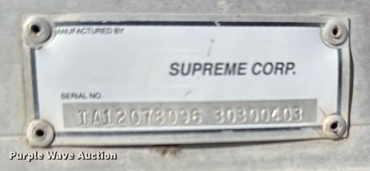 image for item FB0731 2003 Chevrolet Express 3500 box truck