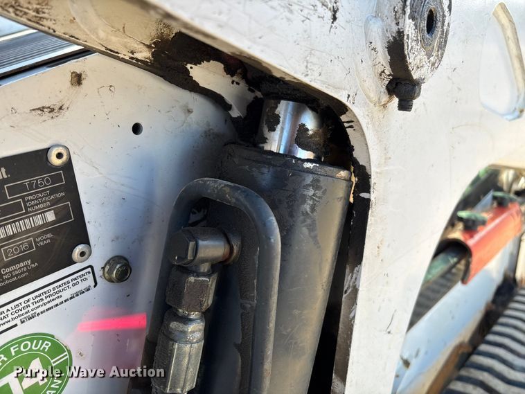 image for item FB2989 2016 Bobcat T750 tracked skid steer loader