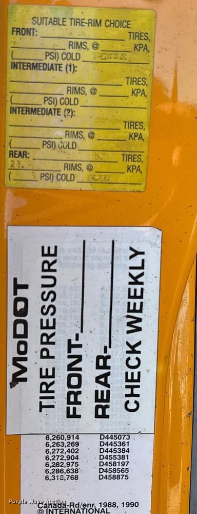 image for item FB2992 2005 International 7400 dump truck