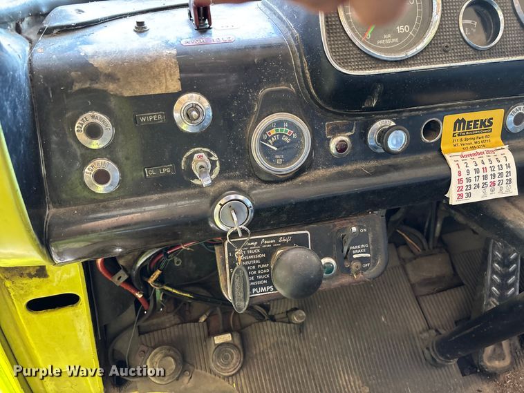 image for item FB2996 1980 Ford 8000 pumper fire truck