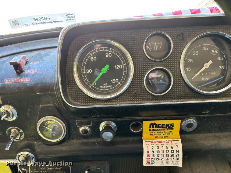 image for item FB2996 1980 Ford 8000 pumper fire truck