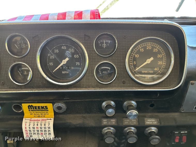 image for item FB2996 1980 Ford 8000 pumper fire truck