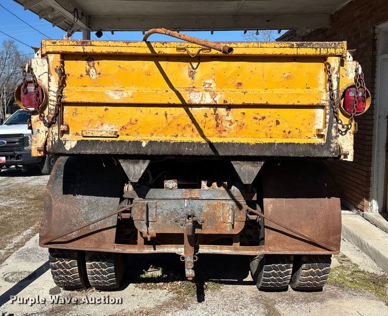 image for item FB2997 1987 Chevrolet C70 dump truck