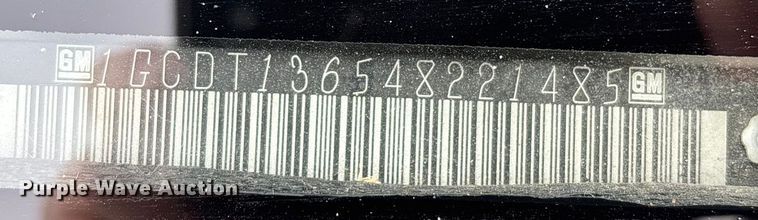 image for item FB3488 2004 Chevrolet Colorado Crew Cab pickup truck