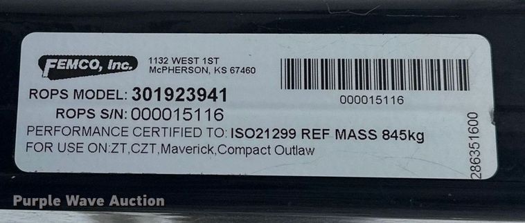 image for item FB3492 Bad Boy ZT Elite ZTR lawn mower