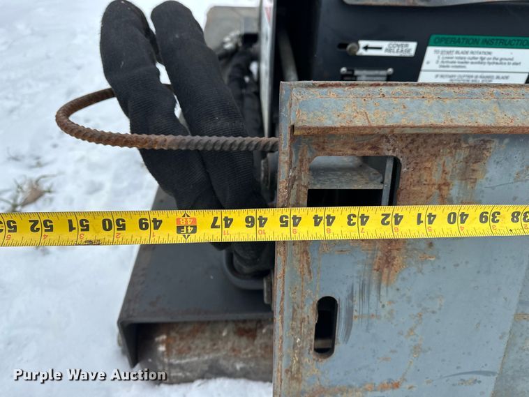 image for item FB3493 Bobcat Brushcat 60 skid steer rotary mower