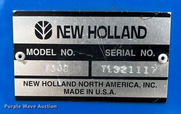 image for item FB3494 New holland 7308 tractor